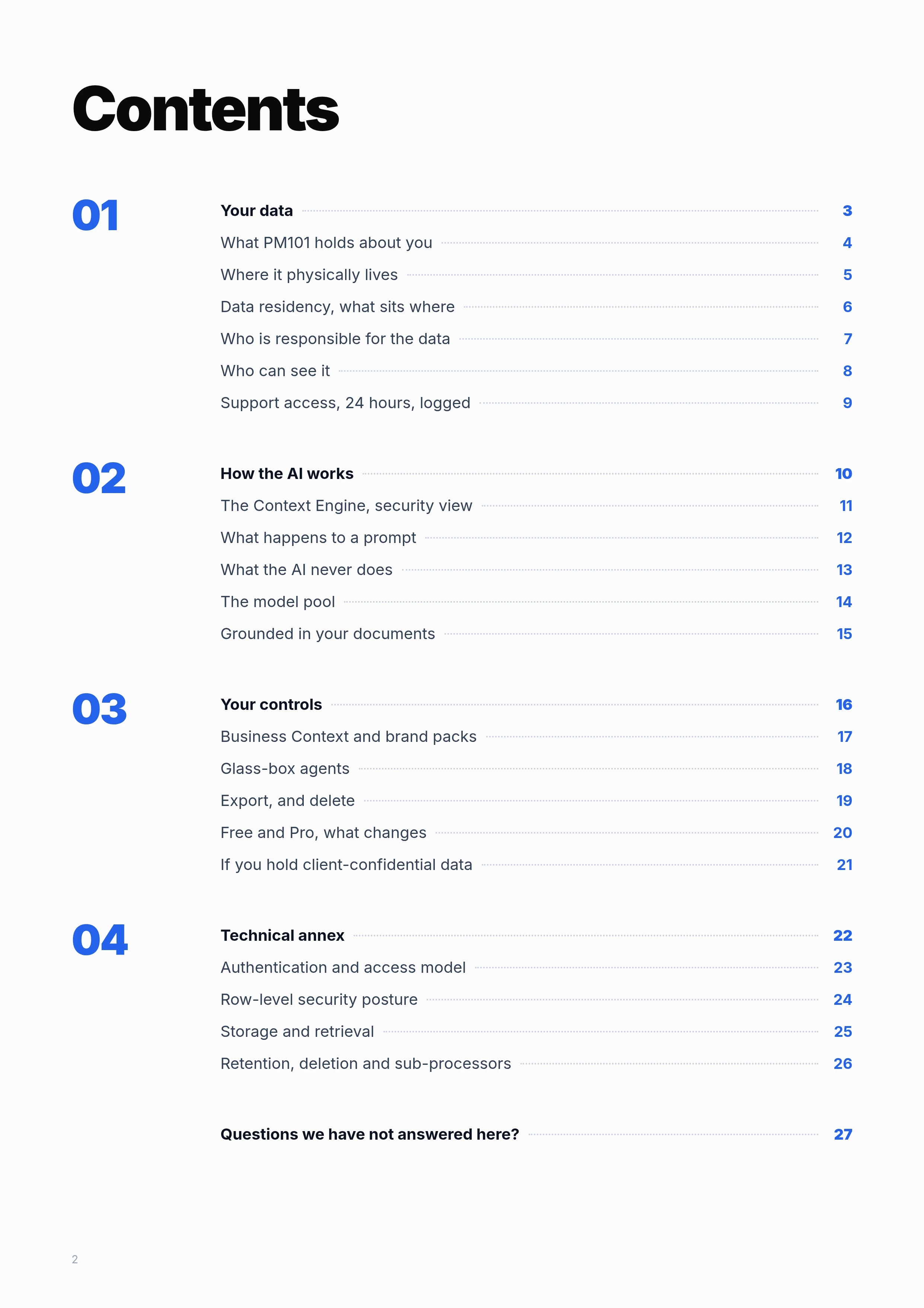 PM101 Data & AI Guide, page 2 of 27
